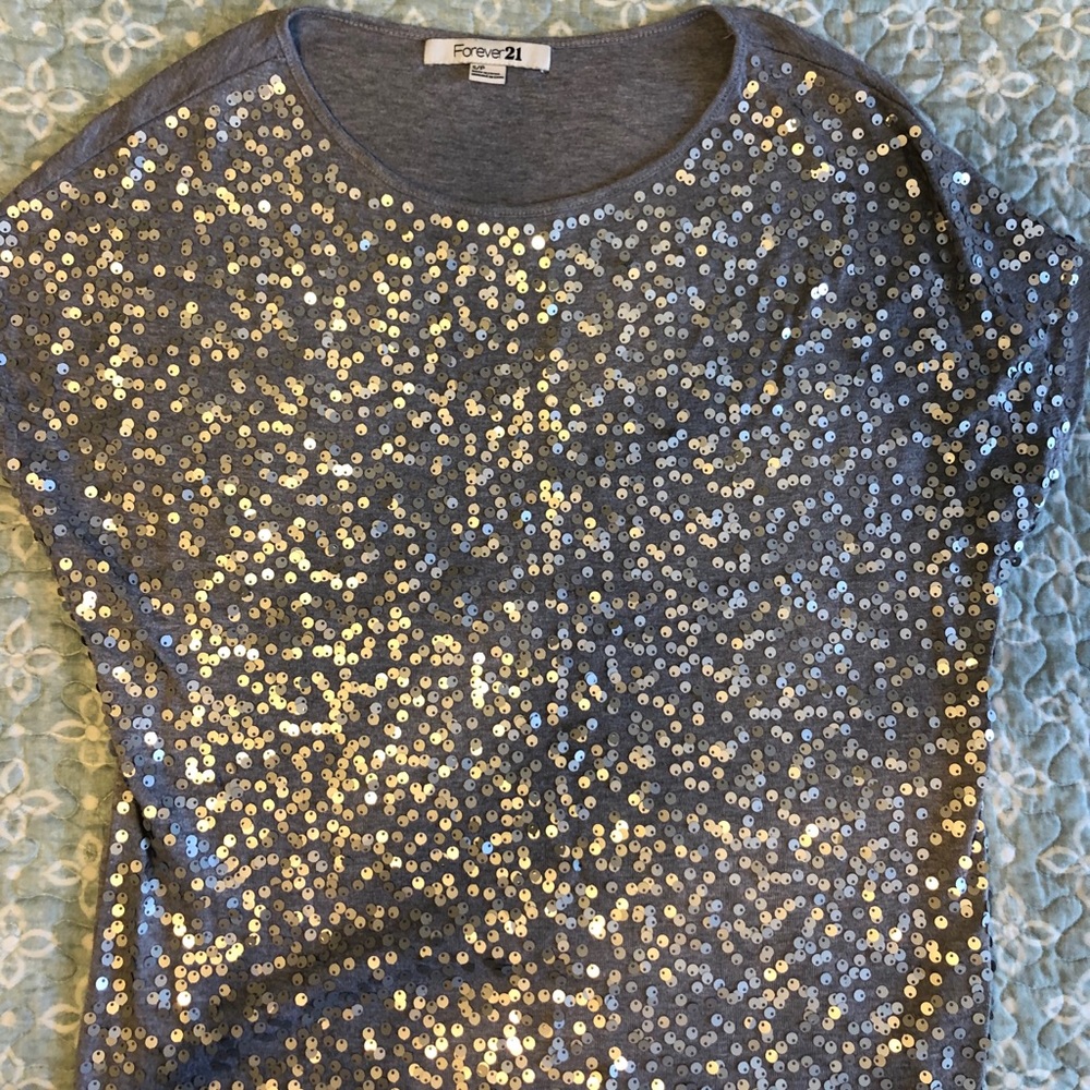 Forever 21 sequined top